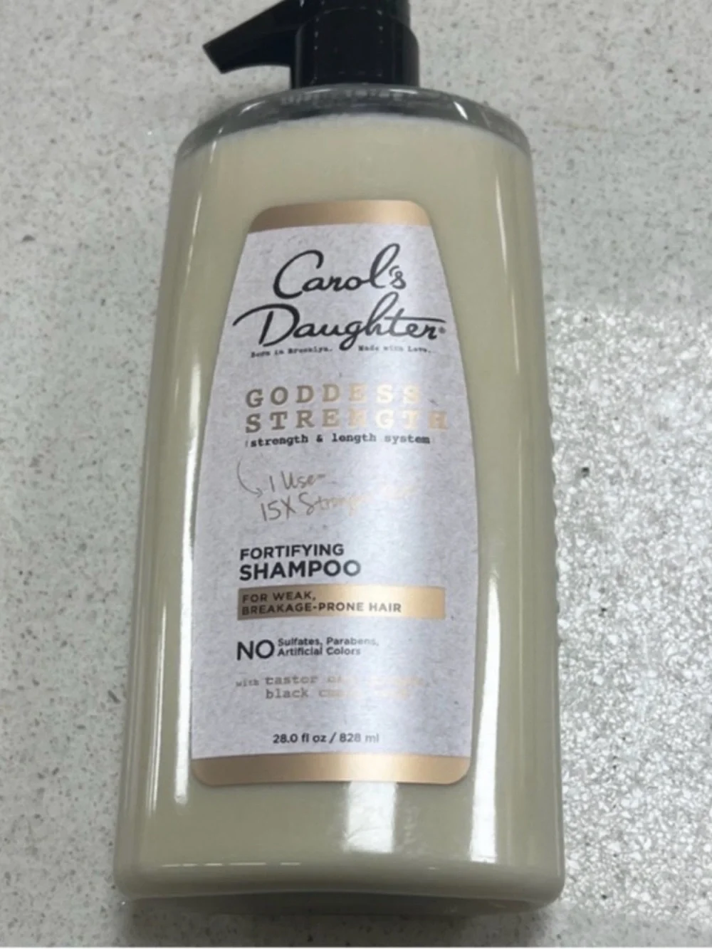 Goddess Strength Fortifying Shampoo - Cream - Picture 1 of 1